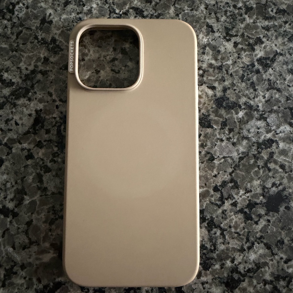 PopSocket Tan iPhone 16 Pro Max Case